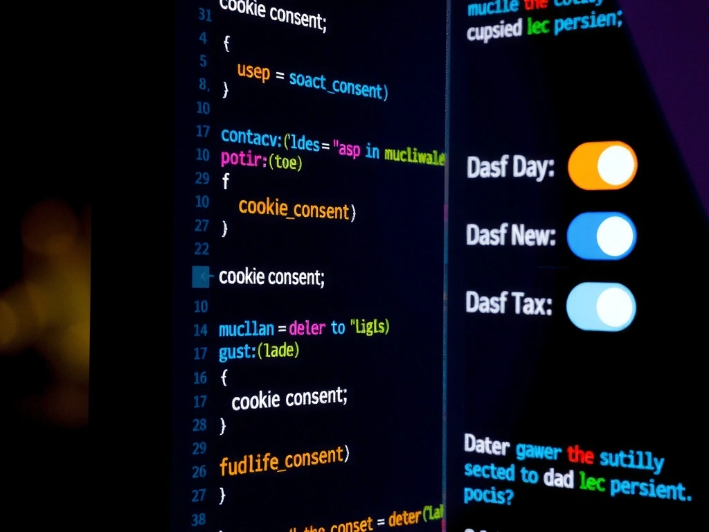 Interfaz de configuración de cookies en nuestra plataforma